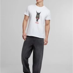 Тениска в бяло I Am Music Mister Tee