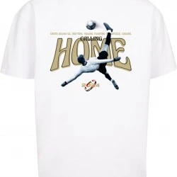 Мъжка тениска в бял цвят Mister Tee Calling Home