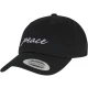 Peace Dad Cap black one size