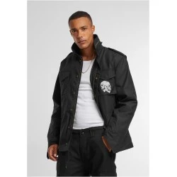 Мъжко яке в черно Mister Tee Two Faced Skull M65 Standard
