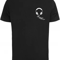 Тениска Melodic Tee black XXL