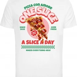 Тениска Pizza Amore Tee white XXL