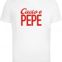 Тениска Cacio Pepe Tee white XXL