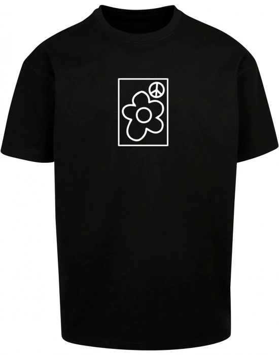 Тениска More Peace Oversize Tee black XXL