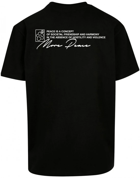 Тениска More Peace Oversize Tee black XXL