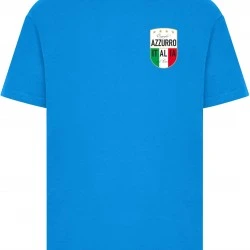 Тениска Azurro Italia Crest Tee cobalt blue XXL