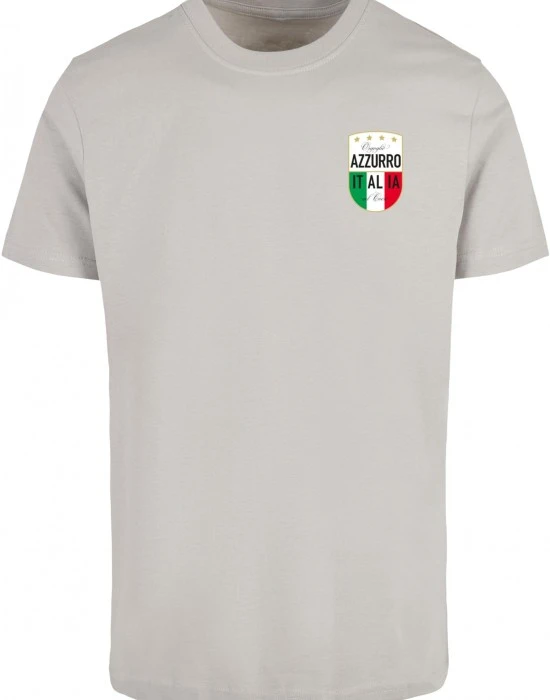 Тениска Azurro Italia Crest Tee lightasphalt XXL