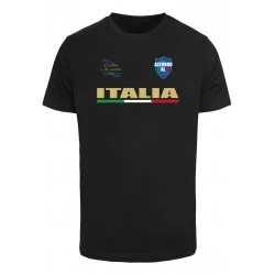 Тениска Italia Trikot Tee black XXL
