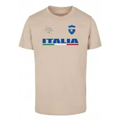 Тениска Italia Trikot Tee sand XXL