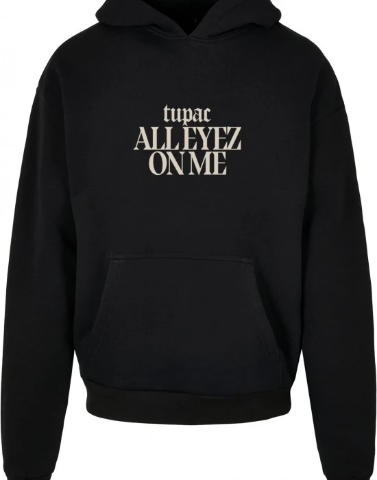 2Pac All Eyez on me Tracklist Ultra Heavy Oversize Hoodie black XXL