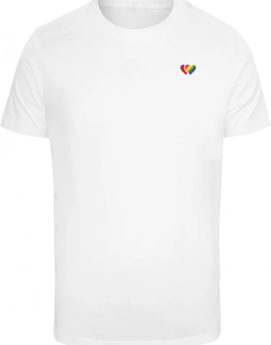 Тениска Double Hearts Pride Tee white XXL