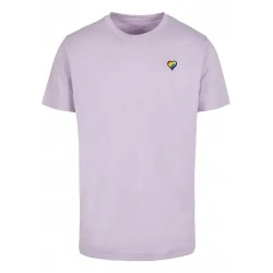 Тениска Glossy Heart Pride Tee lilac XXL