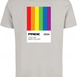 Тениска Many Colors Pride Tee lightasphalt XXL