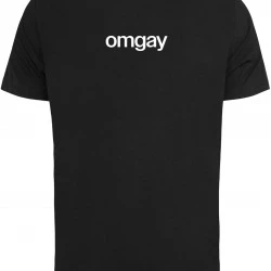 Тениска OMGay Pride Tee black XXL