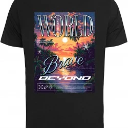 Тениска The New World Tee black XXL