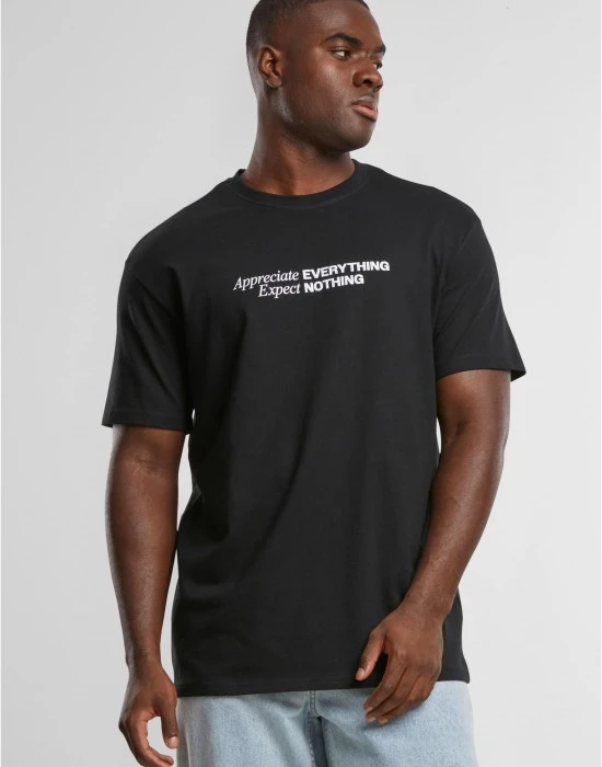 Тениска Appreciate Expect Oversize Tee black XXL