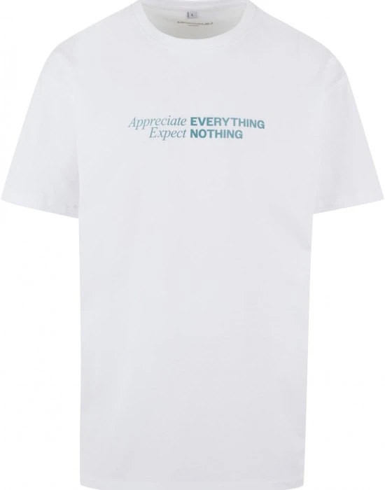 Тениска Appreciate Expect Oversize Tee white XXL