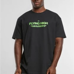Тениска в черно Mister Tee I am Flying Oversize