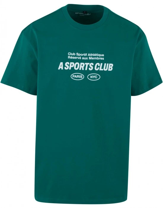 Тениска A Sportsclub Oversize Tee green XXL