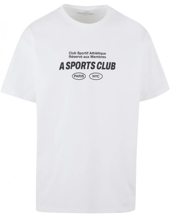 Тениска A Sportsclub Oversize Tee white XXL