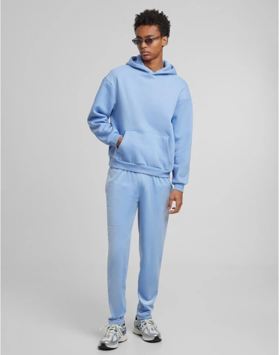 Faith Is Strength Fluffy Hoody powderblue XXL