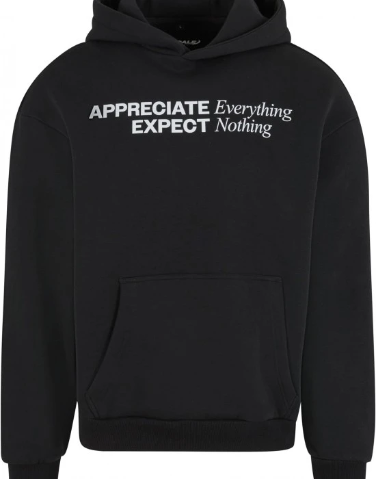 Мъжки суичър в черно Mister Tee Appreciate & Respect, Суичъри - Hoodstyle.bg