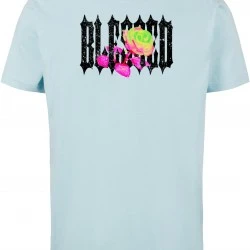 Тениска Blessed Rose Tee ocean blue XXL