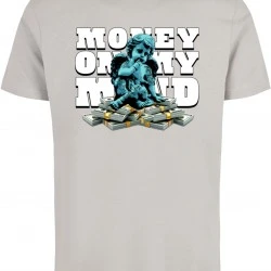 Тениска Money On My Mind Tee lightasphalt XXL