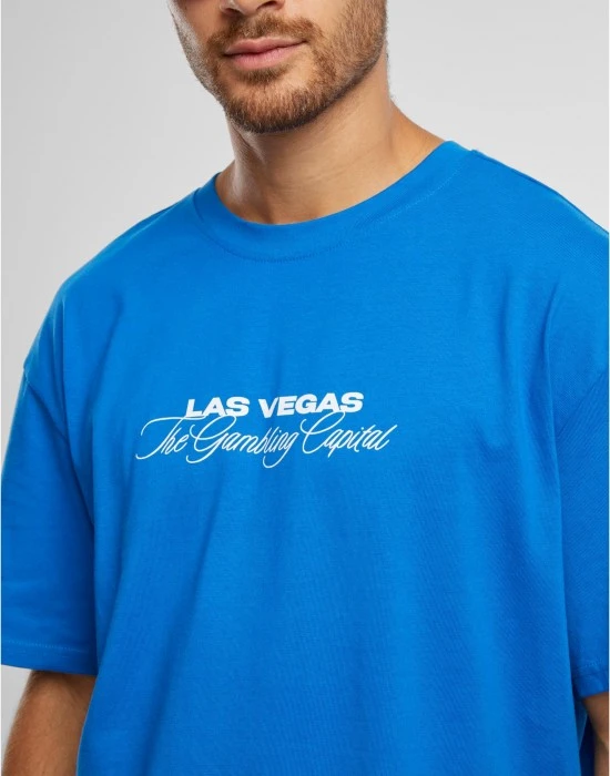 Тениска Gambling Capital Oversize Tee cobalt blue XXL