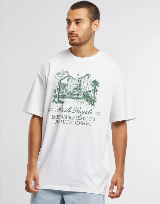 Тениска Etoile Royale Oversize Tee white XXL