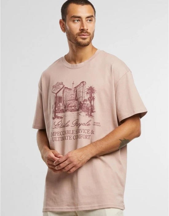 Тениска Etoile Royale Oversize Tee duskrose XXL