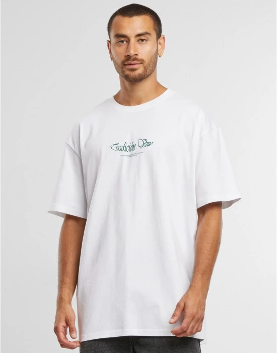 Тениска Pelea De Gallos Oversize Tee white XXL