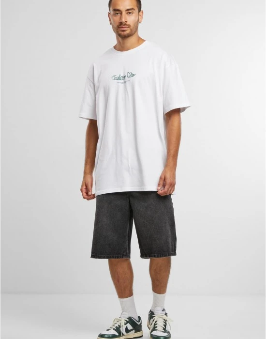 Тениска Pelea De Gallos Oversize Tee white XXL