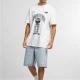 Мъжка бяла тениска Mister Tee Your World Oversize, Овърсайз - Hoodstyle.bg
