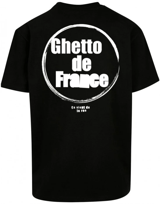 Тениска Ghetto de France Oversize Tee black XXL