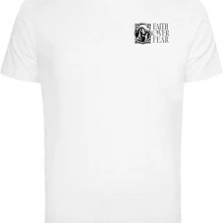 Тениска Faith Over Fear Tee white XXL