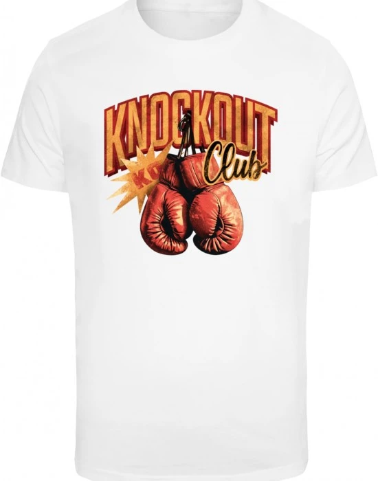 Тениска Knockout Club Tee white XXL