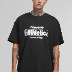 Тениска Compton Athletic Club Oversize Tee black XXL