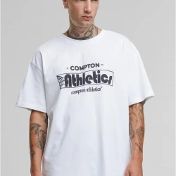 Тениска Compton Athletic Club Oversize Tee white XXL