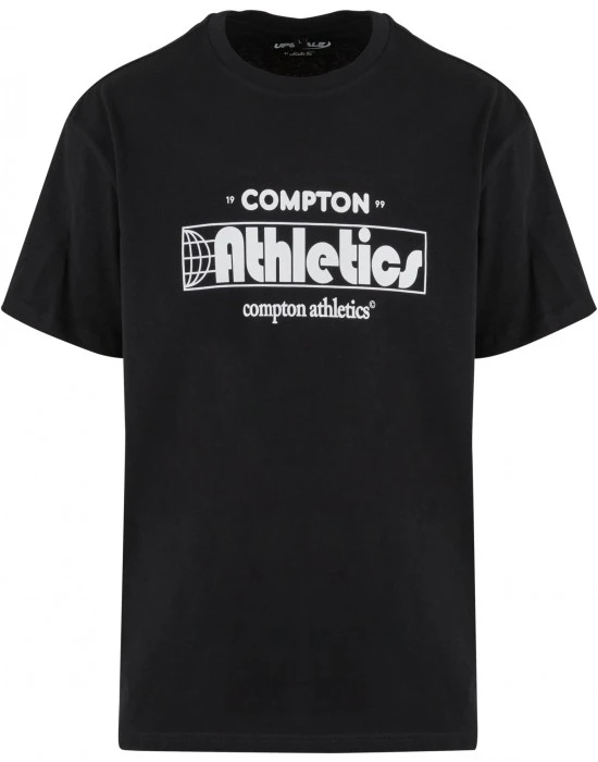 Тениска Compton Athletic Club Oversize Tee black XXL