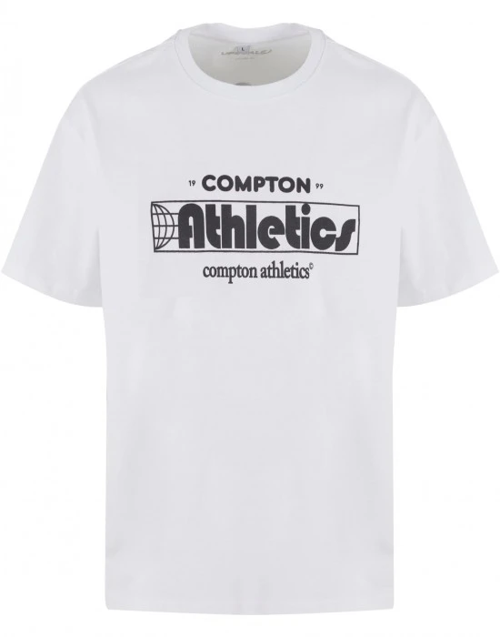 Тениска Compton Athletic Club Oversize Tee white XXL