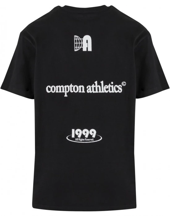 Тениска Compton Athletic Club Oversize Tee black XXL