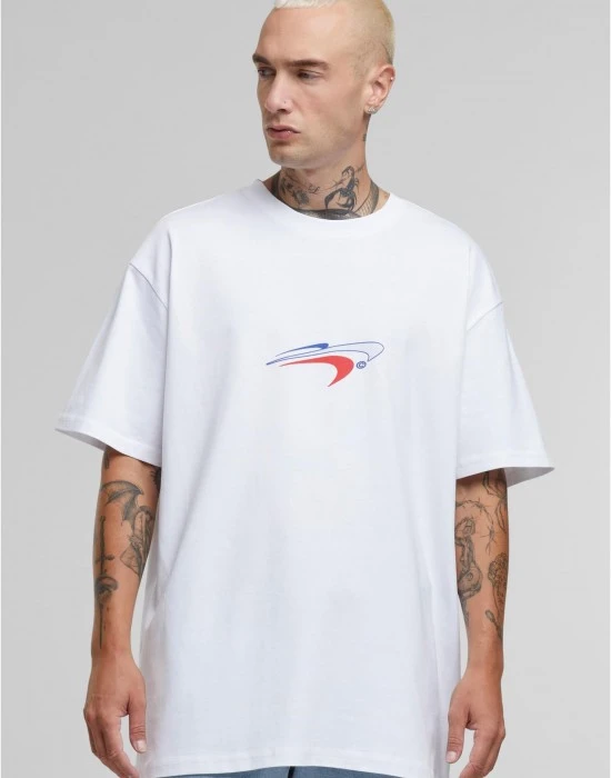 Тениска Boulevard Barb?s Oversize Tee white XXL