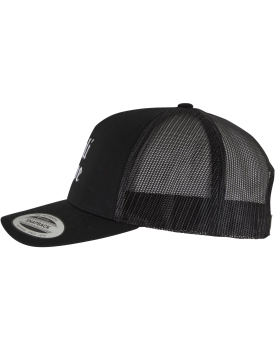 Cool Cali Love 5-Panel Retro Trucker Cap black one size