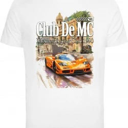 Тениска Monaco Racing Club Tee white XXL