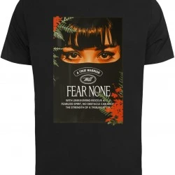 Тениска Fear None Tee black XXL