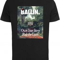 Тениска Own Your Story Tee black XXL
