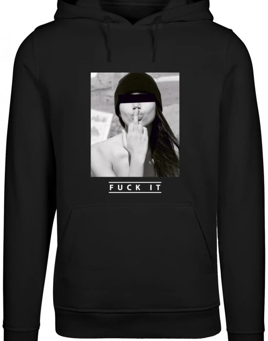 Мъжки суичър в черно Mister Tee F#KIT 2.0, Суичъри - Hoodstyle.bg