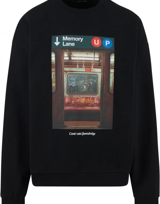 Мъжка блуза в черно Mister Tee Memory Lane, Блузи - Hoodstyle.bg