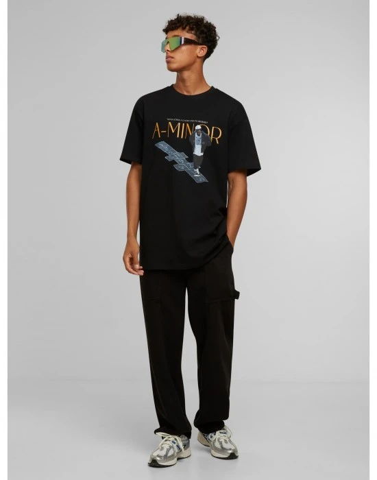 Тениска A-Minor Oversize Tee black XXL